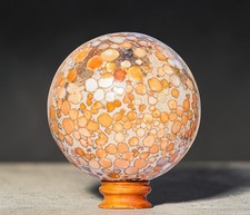 Sfera sfera diaspro cobra rosa