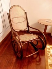 Sedia dondolo vintage in - sedia,