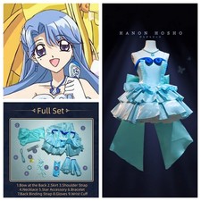 Melodia sirena Hanon Hosho costume sirena vestito accessori set abiti cosplay