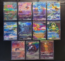 Carte Pokemon ex, Full Art, Ultra Shiny Scarlatto e Violetto 151 a Scelta