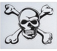 Toppa Patch Adesiva Teschio