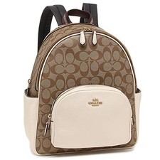 Zaino Coach Outlet Firmato Khaki Chalk 5671 IMDJ8 [Importazione Parallela] Gi...