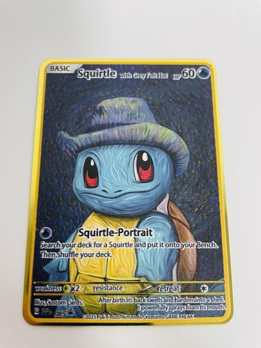 Carta pokemon squirtle shiggy - carta,