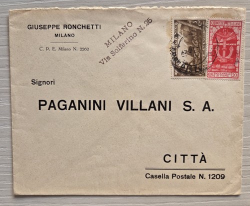 Busta regno 1934 - busta,