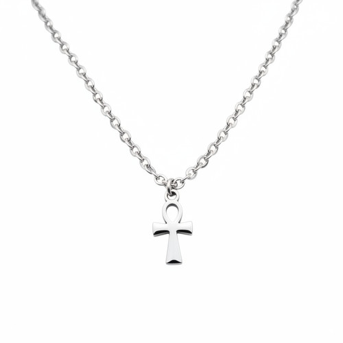 Collana con croce - croce, ankh