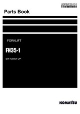 Komatsu FH35-1 Manuale