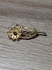 Argento 800 Spilla Filigrana Fiore Margherita