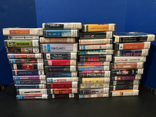 Audio books various - books, on