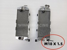 Fit KTM 625 SXC/640 LC4/660 SMC 2003-2007 radiatore alluminio con foro M18