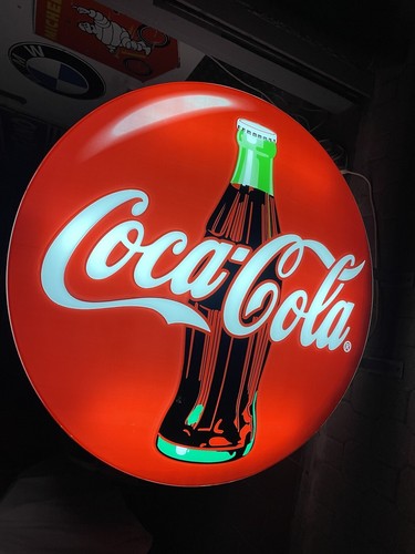 Insegna luminosa coca cola - luminosa,