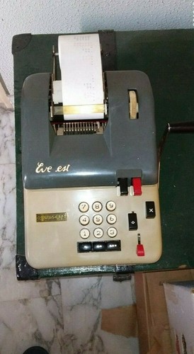 Calcolatrice everest anni 50 - calcolatrice,