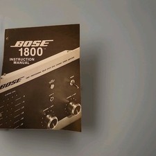 Bose 1800 Dual Channel Power