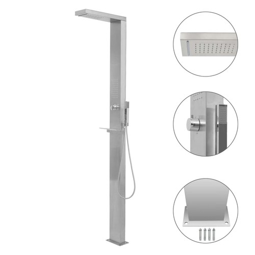 Vidaxl doccia giardino in - giardino,