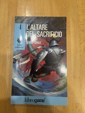 librogame  L'ALTARE DEL SACRIFICIO n.4  Lupo Solitario  7a ristampa  1995