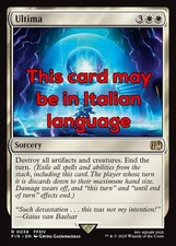 MTG ULTIMA EXC - ULTIMA 38 - FIN - MAGIC