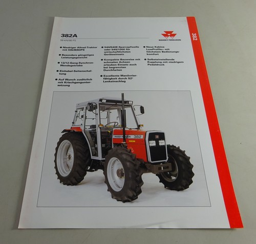 Scheda dati trattore massey - scheda,