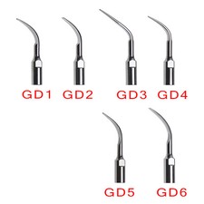 Dentale Scaler piezoelettrico ad ultrasuoni Scaling Tips fit DTE Satelec GD1-GD6
