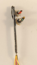 Segnale di blocco & partenza H=8 cm modello per plastico ferroviario H0 1:87