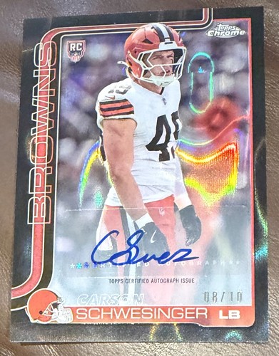 2025 topps chrome carson - topps,