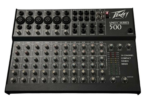 Peavey unity series 500 scheda - unity,