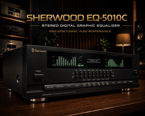 Sherwood 5010c rare - eq-5010c, 🌈rare🌈