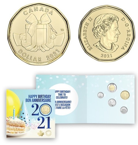 Set regalo monete - 5, buon