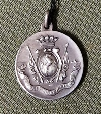 Medaglia metallo argentato, II