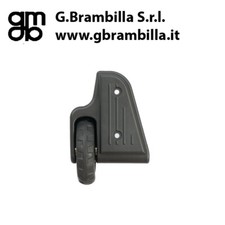 2 RUOTE ad ANGOLO mm.90 per FLIGHT CASE CASSE VALIGIE TROLLEY