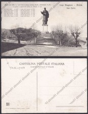 NOVARA ARONA 105 STATUA SAN CARLO Cartolina