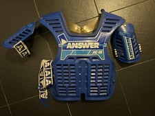 Pettorina Motocross Answer AC III / 3 Vintage Anni 80 / Chest Protector
