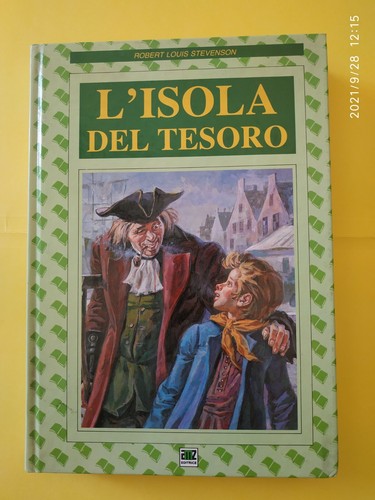 Libro isola del tesoro - l'isola,