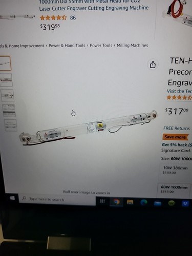 Tubo laser co2 alto - co2, fili