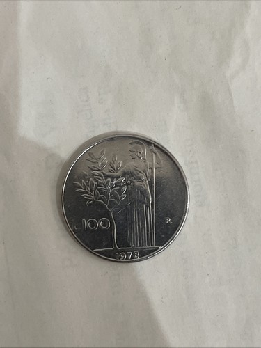 Moneta 100 lire - del, 1978