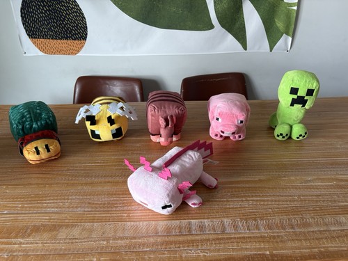 Minecraft assorted plush lot - plush,