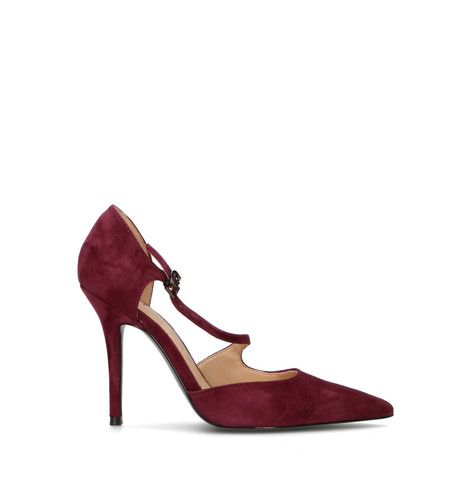 Guess decollete donna bordeaux - guess,