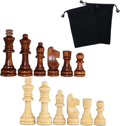 Pezzi scacchi legno torneo - pezzi, legno,
