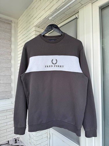 Felpa fred perry logo сenter - logo,