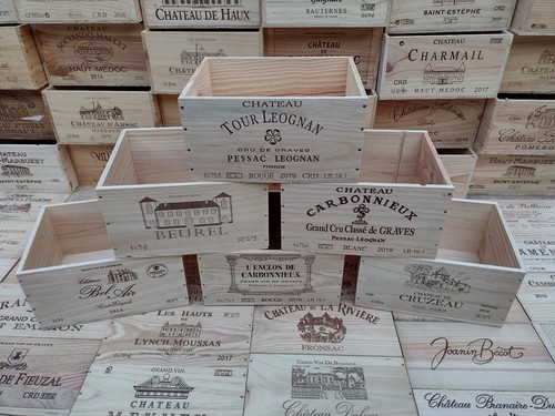 Cassetta porta vino - ., legno