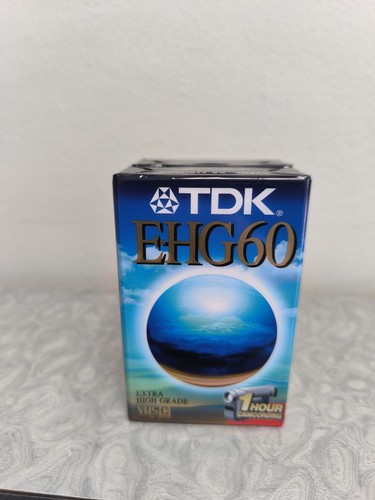 Tdk ehg vhs cassetta - tdk, 60