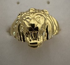 Anello uomo testa di leone - Nuovo con scatola