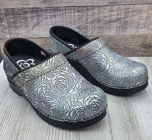 Zoccoli donna sanita argento - zoccoli,