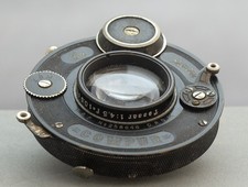 Compur Carl Zeiss Jena Tessar 1:4,5 f=10,5cm 1919 Serviced Revisionato