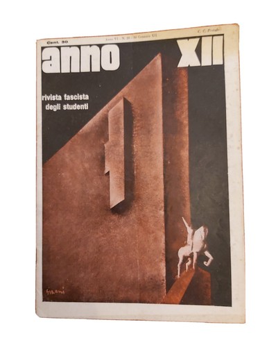 Anno rivista fascista - anno,