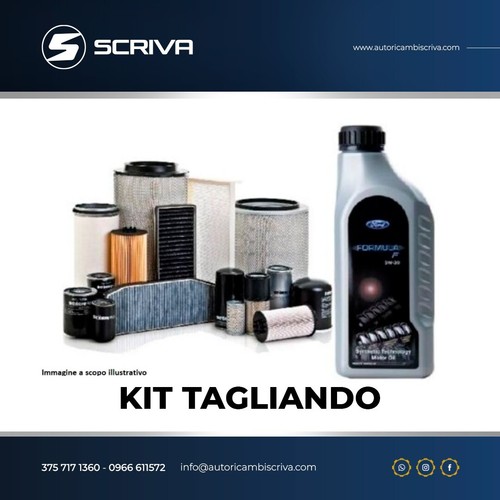 Kit tagliando olio filtri ford - tagliando,