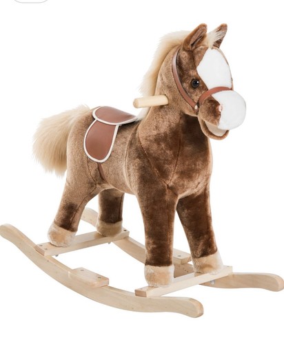 Cavallo dondolo legno - cavallo,
