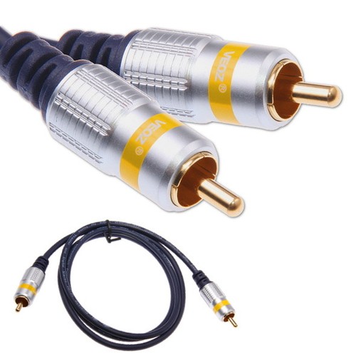 Câble coaxial rca cinch - 1,5m,