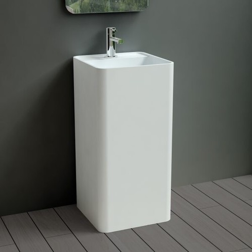 Lavabo colonna marmoreado - a,