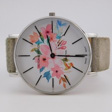 Orologio donna analogico al quarzo in vera pelle Victoria Emerson batteria nuova