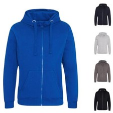 Felpa pesante full zip con