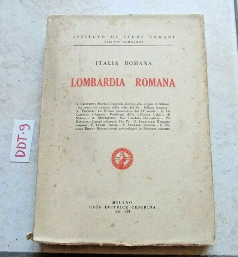 Libro lombardia romana italia - libro,